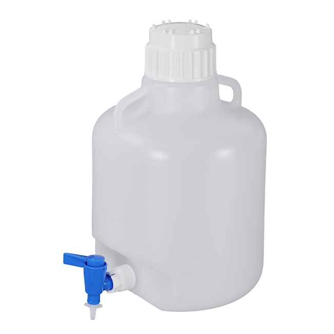Carboy with Spigot 10 lt, PE-LD